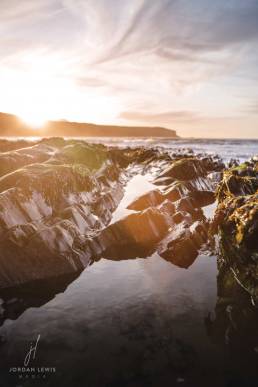 Jordan-Lewis-Media-Pembrokeshire-Photographer-Landscape-Abereiddi-Sunset